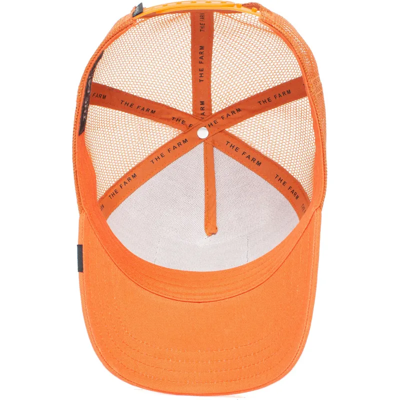 petten-gebogen-oranje-snapback-the-lone-wolf-the-farm-van-goorin-bros