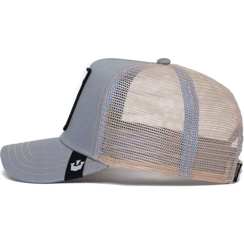 petten-gebogen-grijs-snapback-the-farm-van-goorin-bros petten-gebogen-grijs-snapback-the-farm-van-goorin-bros