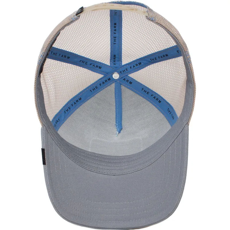 petten-gebogen-grijs-snapback-the-queen-bee-the-farm-van-goorin-bros