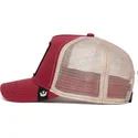 petten-gebogen-rood-snapback-the-baddest-boy-the-farm-van-goorin-bros