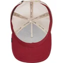 petten-gebogen-rood-snapback-the-farm-van-goorin-bros