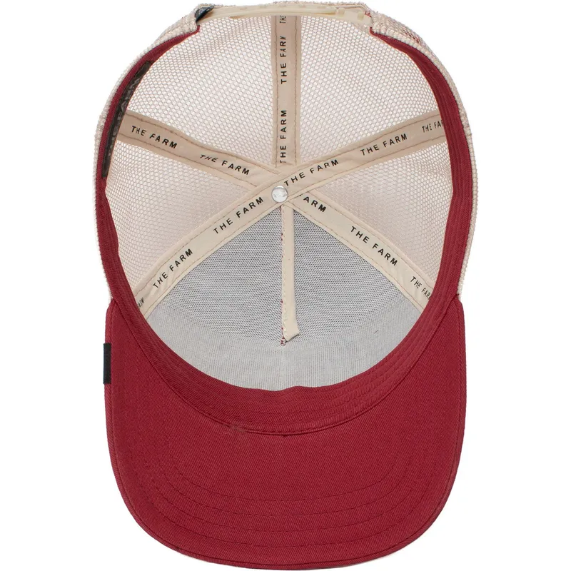 petten-gebogen-rood-snapback-the-farm-van-goorin-bros