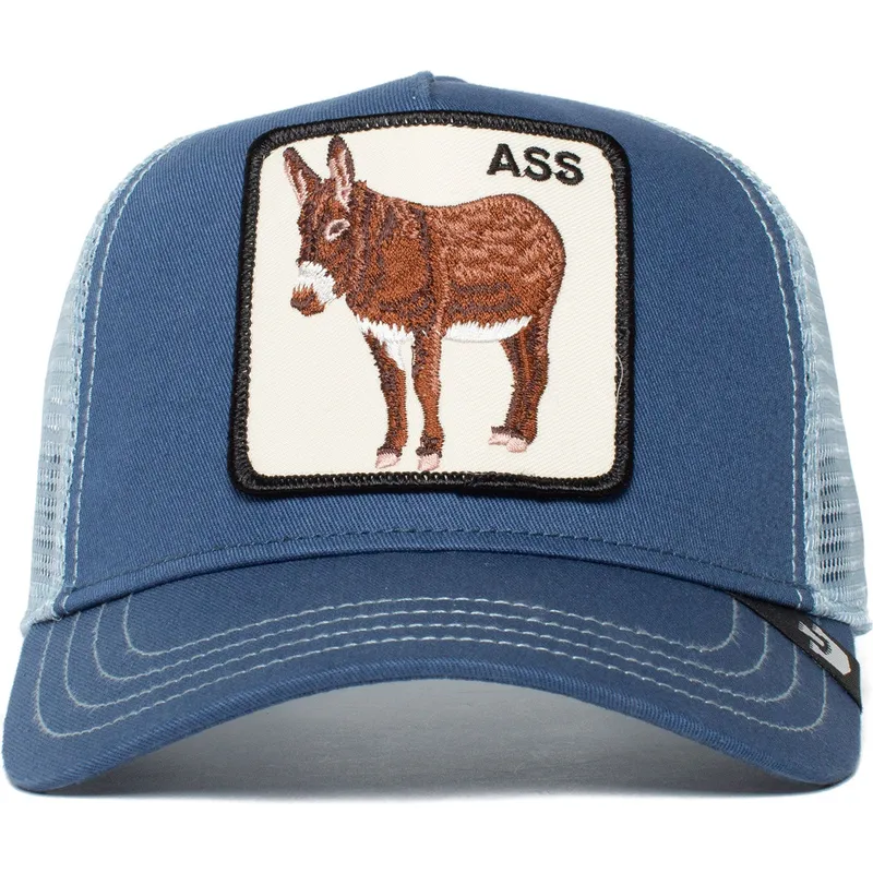 petten-gebogen-blauw-snapback-the-ass-the-farm-van-goorin-bros petten-gebogen-blauw-snapback-the-ass-the-farm-van-goorin-bros