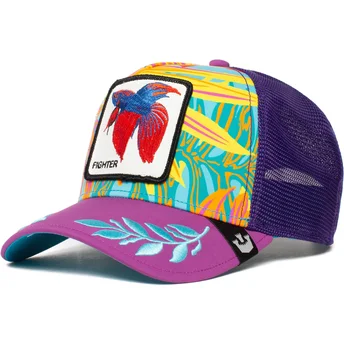 petten-gebogen-violet-snapback-pez-luchador-van-siam-fighter-even-betta-the-farm-the-farm-van-goorin-bros
