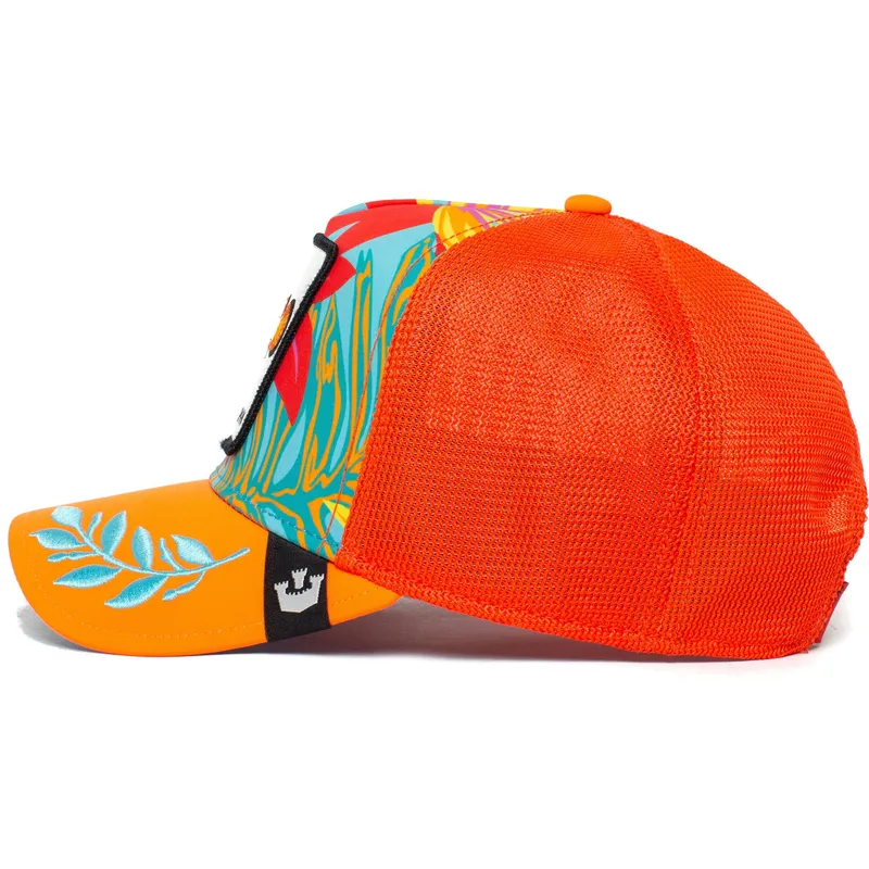 petten-gebogen-oranje-snapback-the-farm-van-goorin-bros