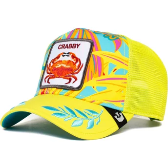 petten-gebogen-geel-snapback-the-farm-van-goorin-bros