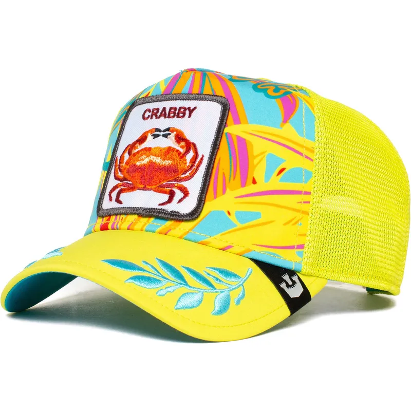 petten-gebogen-geel-snapback-the-farm-van-goorin-bros petten-gebogen-geel-snapback-the-farm-van-goorin-bros