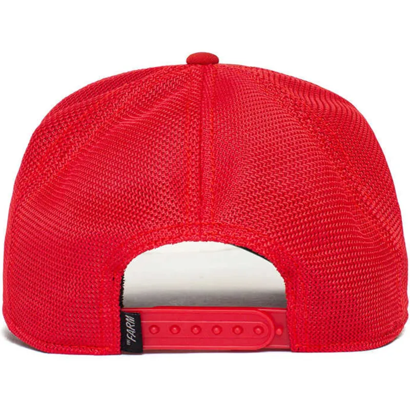 petten-gebogen-rood-snapback-gateway-the-farm-van-goorin-bros