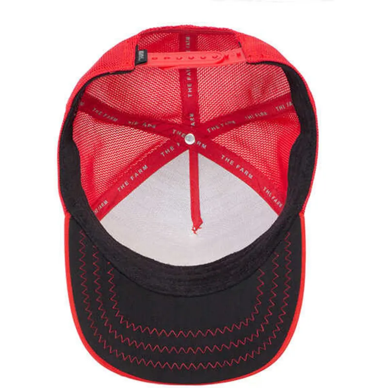 petten-gebogen-rood-snapback-gateway-the-farm-van-goorin-bros