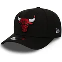 petten-gebogen-zwart-snapback-9fifty-stretch-snap-van-chicago-bulls-nba-van-new-era