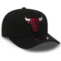 casquette-courbee-noire-snapback-9fifty-stretch-snap-chicago-bulls-nba-new-era