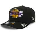 casquette-courbee-noire-snapback-9fifty-stretch-snap-los-angeles-lakers-nba-new-era