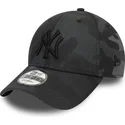 buet-kasket-med-sort-camouflage-justerbar-med-sort-logo-9forty-league-essential-fra-new-york-yankees-mlb-fra-new-era