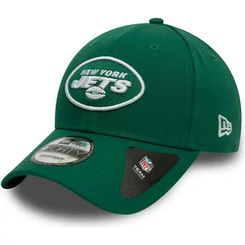Gorra curva verde ajustable 9FORTY The League de New York Jets NFL de New Era
