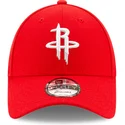 petten-gebogen-rood-verstelbare-band-9forty-the-league-van-houston-rockets-nba-van-new-era
