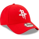 casquette-courbee-rouge-ajustable-9forty-the-league-houston-rockets-nba-new-era