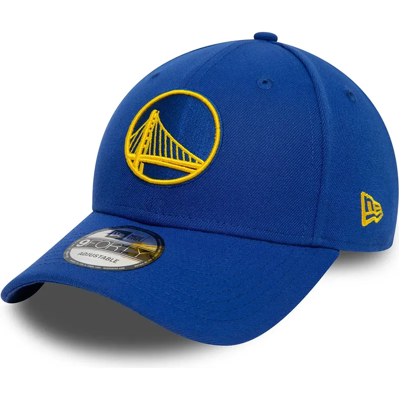 petten-gebogen-blauw-verstelbaar-9forty-the-league-van-golden-state-warriors-nba-van-new-era