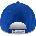 casquette-courbee-bleue-ajustable-9forty-the-league-golden-state-warriors-nba-new-era