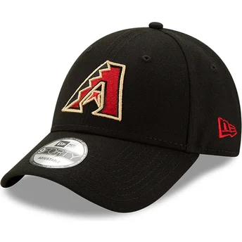 Casquette courbée noire ajustable 9FORTY The League Arizona Diamondbacks MLB New Era