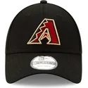 casquette-courbee-noire-ajustable-9forty-the-league-arizona-diamondbacks-mlb-new-era