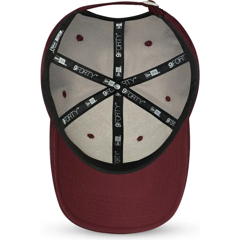 petten-gebogen-rood-verstelbaar-9forty-diamond-era-van-new-york-yankees-mlb-van-new-era petten-gebogen-rood-verstelbaar-9forty-diamond-era-van-new-york-yankees-mlb-van-new-era