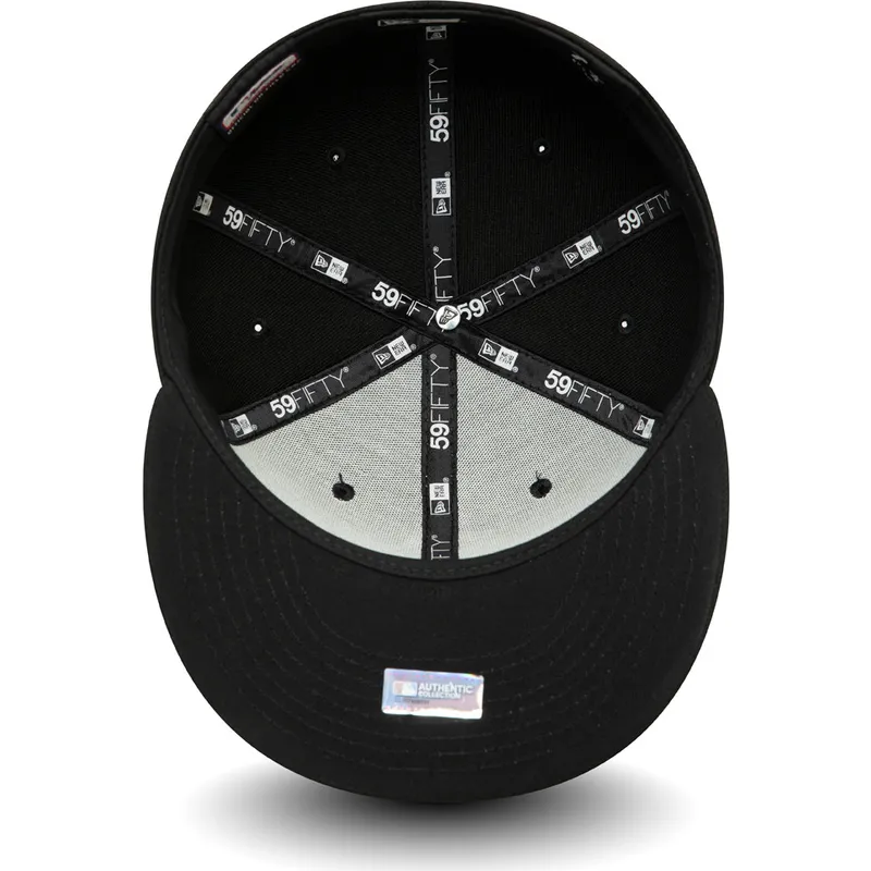 petten-plat-zwart-fitted-59fifty-authentic-on-field-game-van-chicago-white-sox-mlb-van-new-era