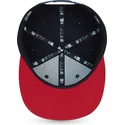 casquette-plate-bleue-marine-et-rouge-snapback-9fifty-essential-atlanta-braves-mlb-new-era