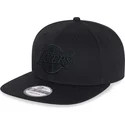 casquette-plate-noire-snapback-avec-logo-noir-9fifty-los-angeles-lakers-nba-new-era