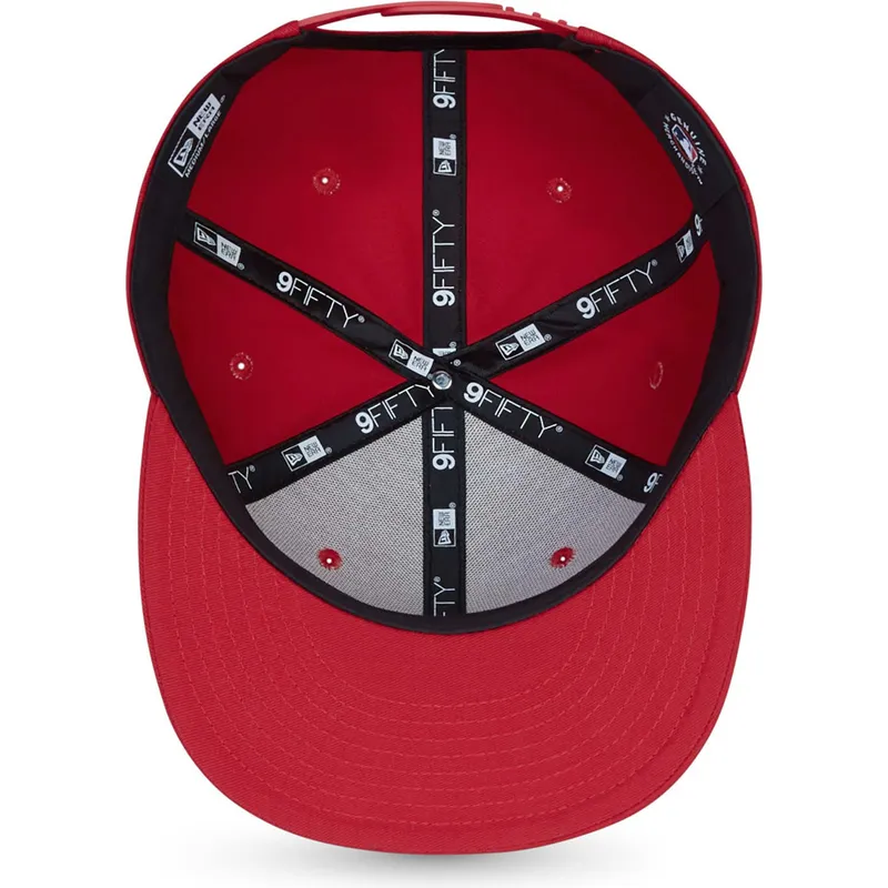 petten-plat-rood-snapback-9fifty-essential-van-new-york-yankees-mlb-van-new-era