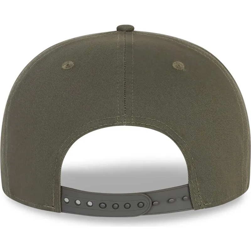 petten-plat-groen-snapback-9fifty-essential-van-new-york-yankees-mlb-van-new-era
