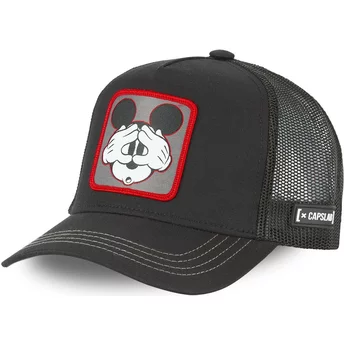 Gorra trucker negra Mickey Mouse CAS MIC5 Disney de Capslab