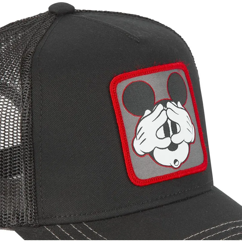 petten-gebogen-zwart-snapback-mickey-mouse-disney-van-capslab