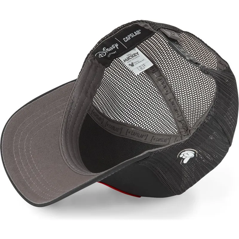 petten-gebogen-zwart-snapback-mickey-mouse-disney-van-capslab
