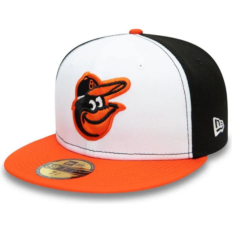petten-plat-multicolor-aangepast-59fifty-authentic-on-field-van-baltimore-orioles-mlb-van-new-era