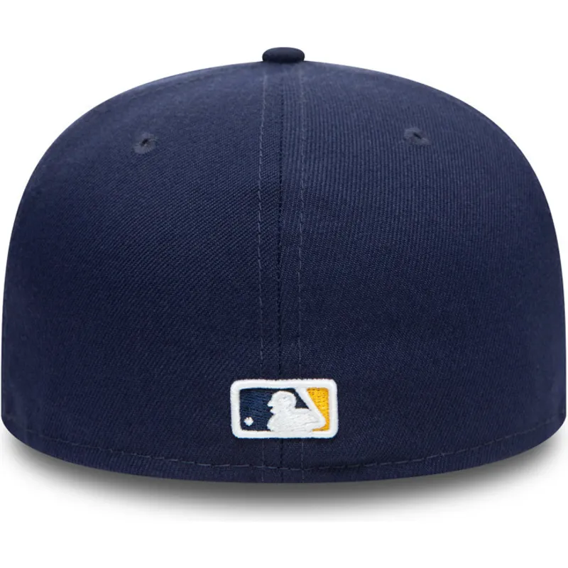 cappello-piatto-blu-marino-chiuso-59fifty-authentic-on-field-dei-milwaukee-brewers-mlb-di-new-era