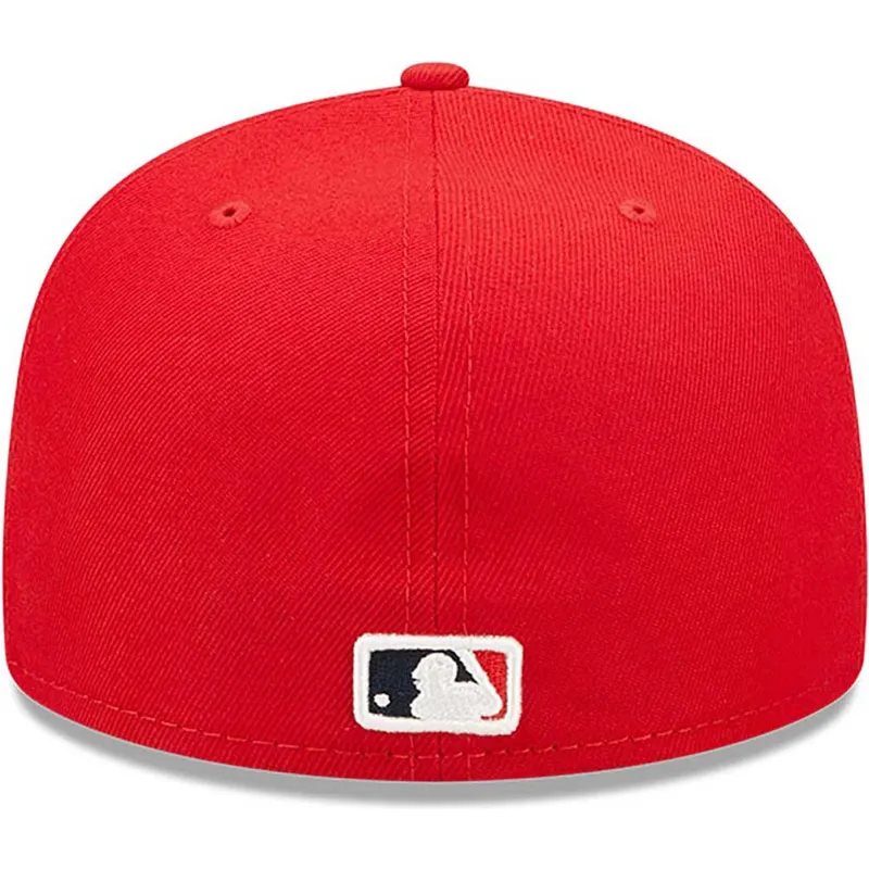 petten-plat-rood-fitted-59fifty-authentic-on-field-van-los-angeles-angels-mlb-van-new-era