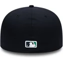 petten-plat-marineblauw-fitted-59fifty-authentic-on-field-van-seattle-mariners-mlb-van-new-era