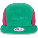 petten-plat-groen-verstelbare-band-camper-van-new-era