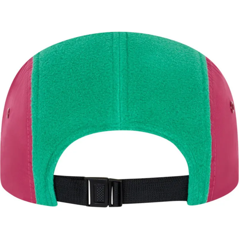 petten-plat-groen-verstelbare-band-camper-van-new-era