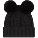 mutsen-pompon-zwart-cuff-double-van-new-york-yankees-mlb-van-new-era
