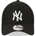 casquette-courbee-noire-ajustable-9forty-diamond-era-new-york-yankees-mlb-new-era