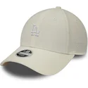 petten-gebogen-beige-verstelbaar-9forty-cord-mini-van-los-angeles-dodgers-mlb-van-new-era