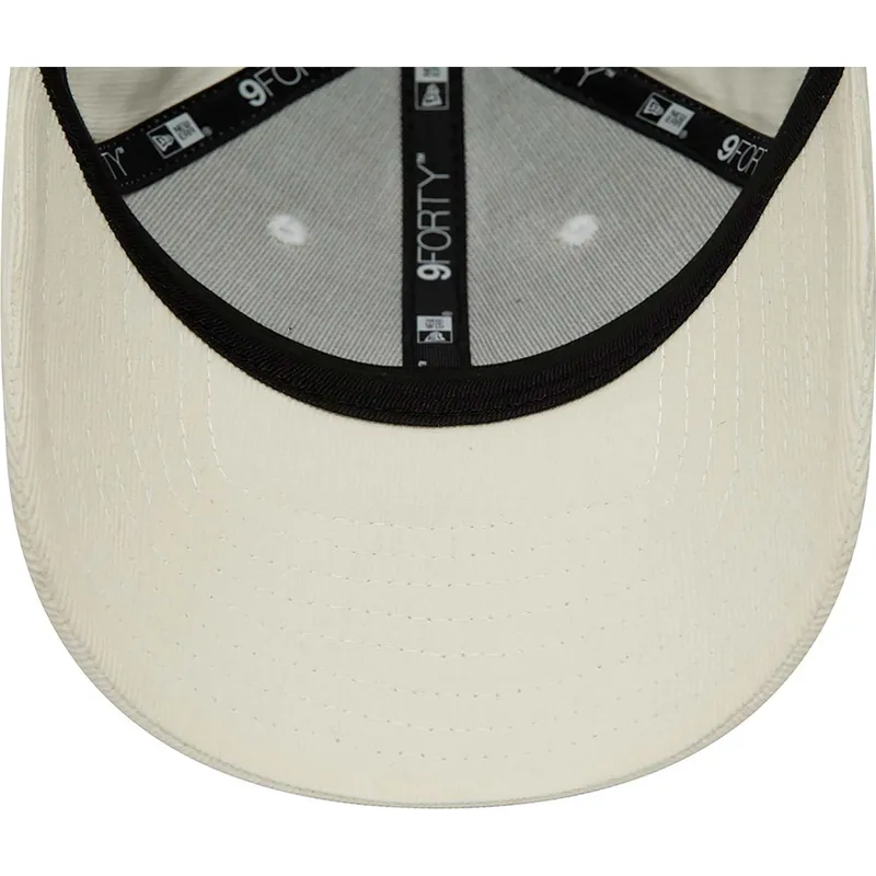 petten-gebogen-beige-verstelbaar-9forty-cord-mini-van-los-angeles-dodgers-mlb-van-new-era