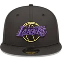 petten-plat-zwart-snapback-9fifty-neon-pack-van-los-angeles-lakers-nba-van-new-era
