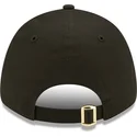 petten-gebogen-zwart-verstelbare-band-dorado-9forty-metallic-van-chicago-bulls-nba-van-new-era