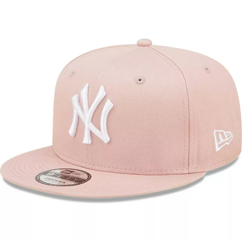 Gorra plana rosa snapback 9FIFTY League Essential de New York Yankees MLB  de New Era
