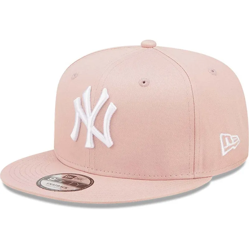 petten-plat-roze-snapback-9fifty-league-essential-van-new-york-yankees-mlb-van-new-era petten-plat-roze-snapback-9fifty-league-essential-van-new-york-yankees-mlb-van-new-era