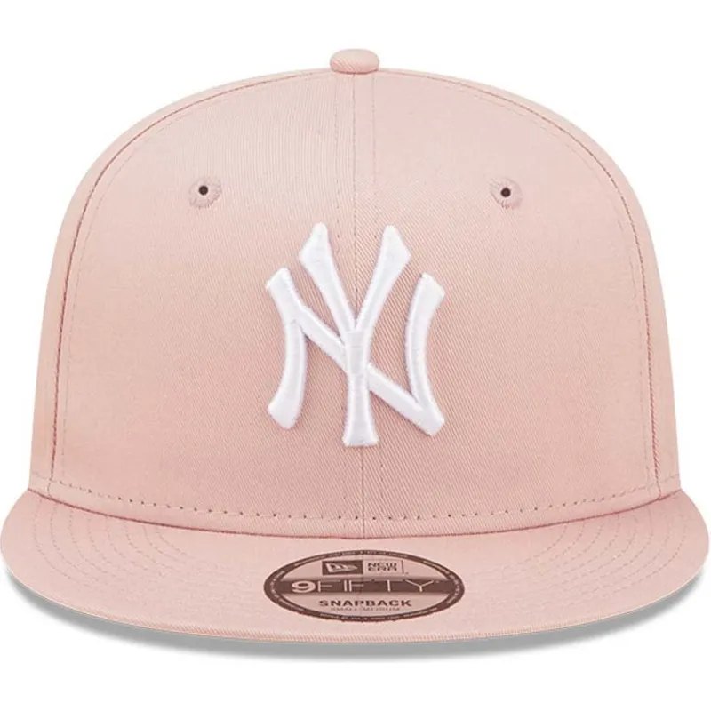 petten-plat-roze-snapback-9fifty-league-essential-van-new-york-yankees-mlb-van-new-era petten-plat-roze-snapback-9fifty-league-essential-van-new-york-yankees-mlb-van-new-era