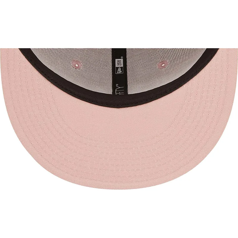 petten-plat-roze-snapback-9fifty-league-essential-van-new-york-yankees-mlb-van-new-era petten-plat-roze-snapback-9fifty-league-essential-van-new-york-yankees-mlb-van-new-era