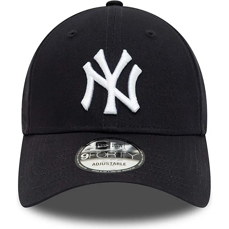 petten-gebogen-marineblauw-verstelbaar-9forty-team-side-patch-van-new-york-yankees-mlb-van-new-era petten-gebogen-marineblauw-verstelbaar-9forty-team-side-patch-van-new-york-yankees-mlb-van-new-era